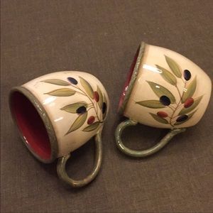 💗NWOT- A set of two X-L “17 oz” coffee/ tea mugs